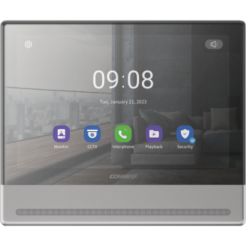 Абонентский монитор COMMAX CDV-1004QT серебро