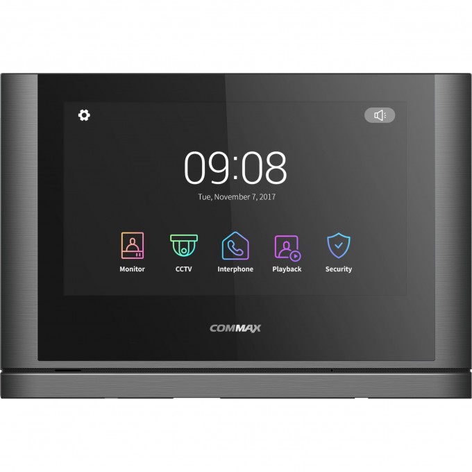 Абонентский монитор COMMAX CDV-1024MA/VZ Silver Black Smog CDV-1024MA CBETLOE CEPEBPO Black Smog/VZ
