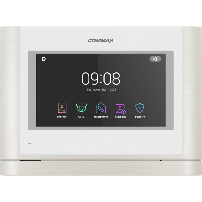 Абонентский монитор COMMAX CDV-43M/VZ Silver CDV-43M Silver/VZ