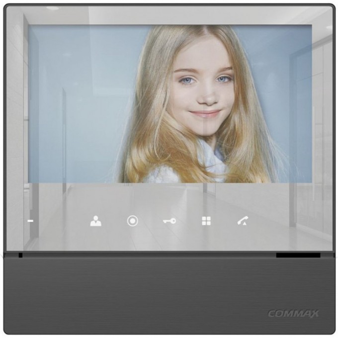 Абонентский монитор COMMAX CDV-70H2 Mirror Silver