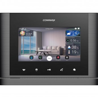 Абонентский монитор COMMAX CDV-70M/VZ (Metalo) Dark Silver Абонентский монитор COMMAX CDV-70M/VZ (Metalo) Dark Silver