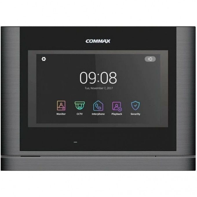Абонентский монитор COMMAX CDV-70MF/VZ Dark Grey Black Smog CDV-70MF TEMHO CEPYII Black Smog/VZ