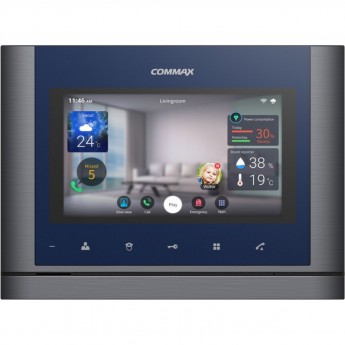 Абонентский монитор COMMAX CIOT-700M Metalo Blue 987